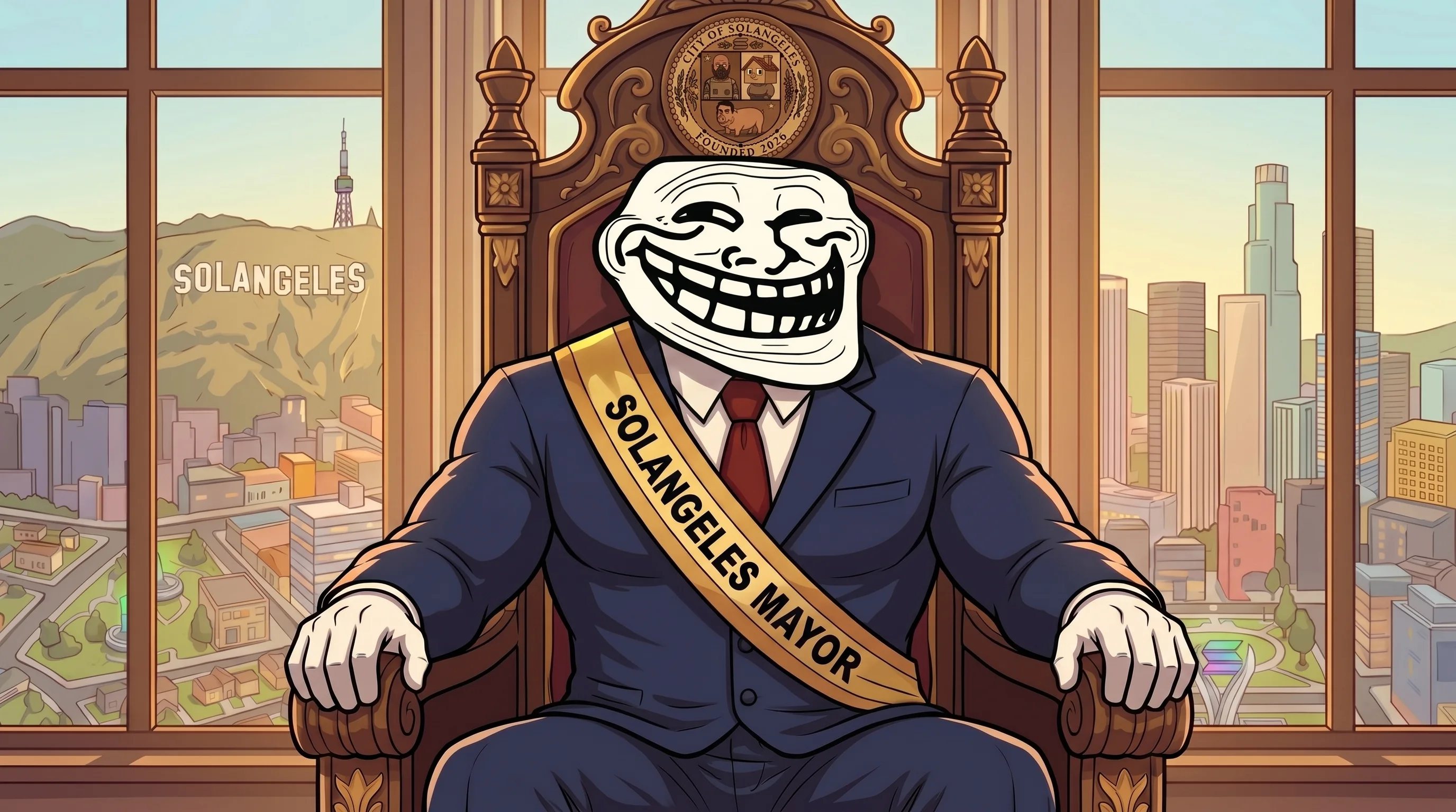TROLL, SolAngeles Mayor